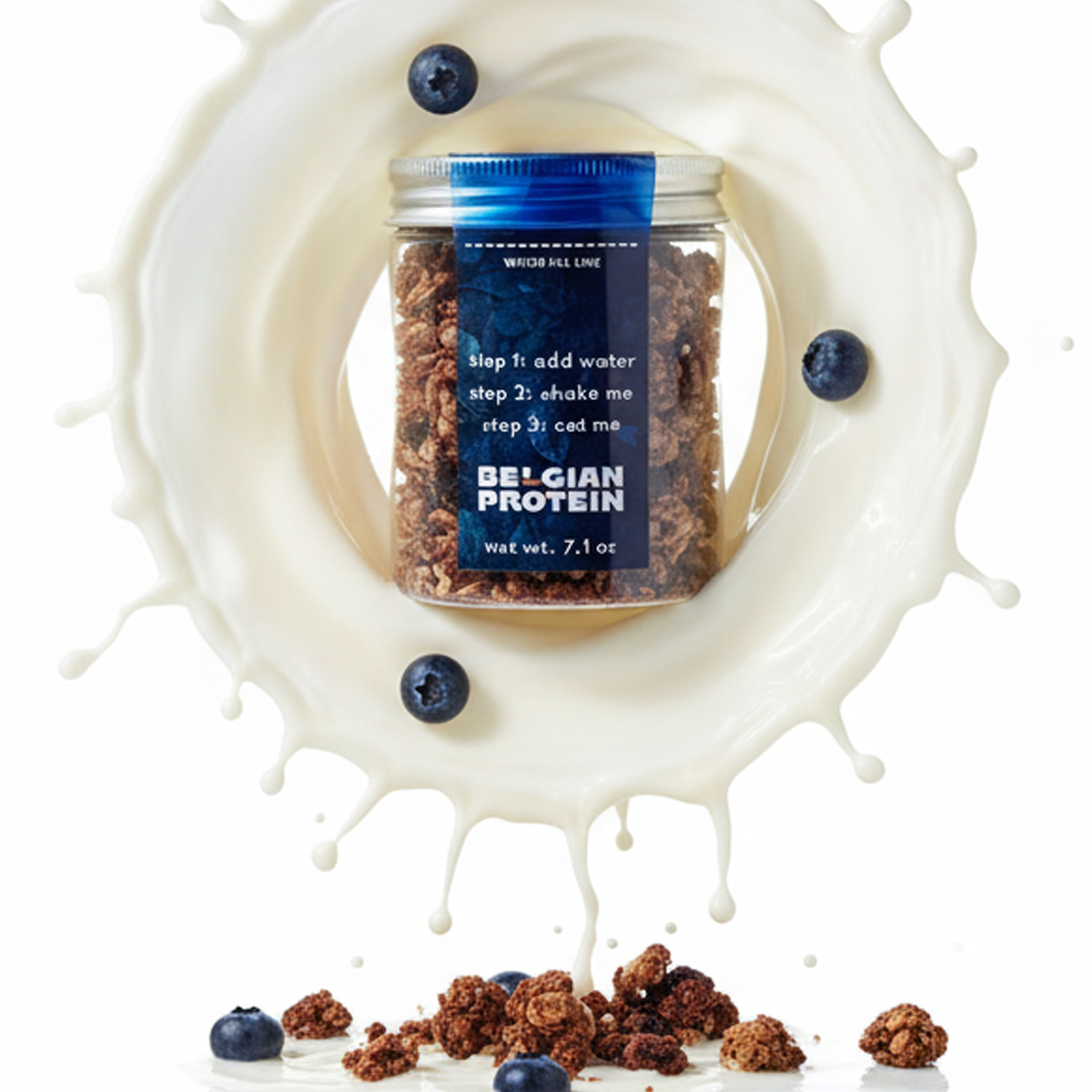 Blueberry Belgian Granolas - Pack of 6.